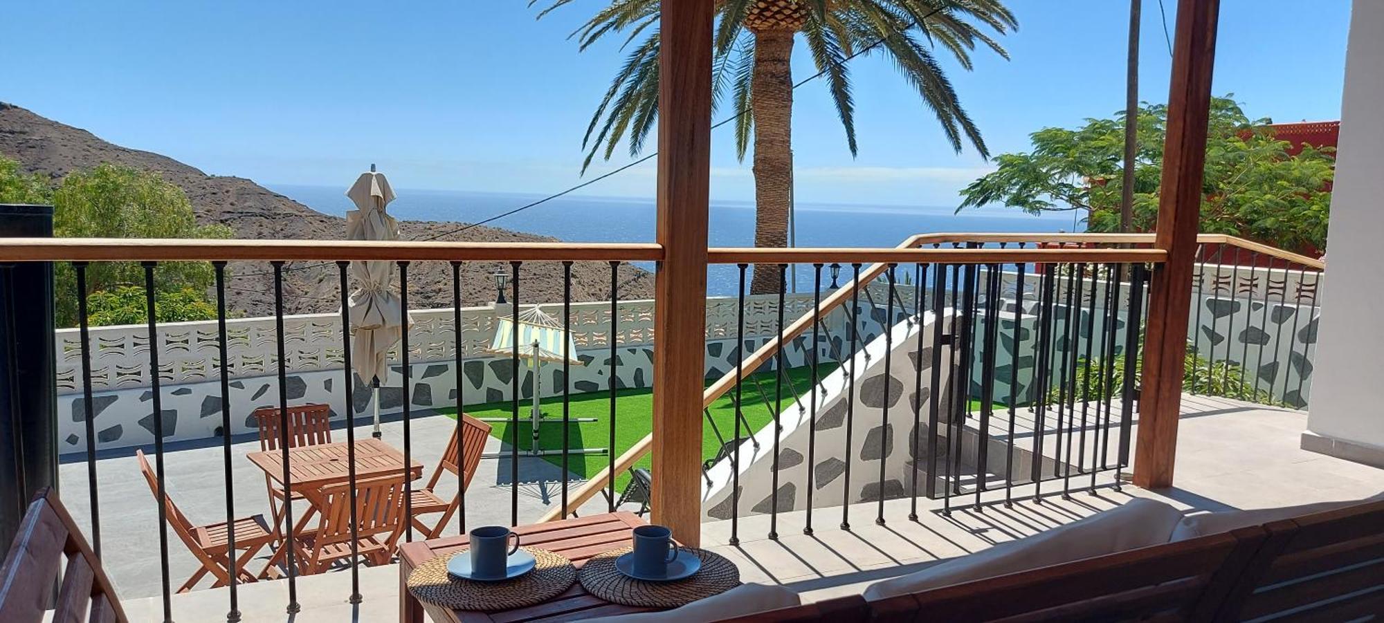 Vv Casa Mercedes Puesta De Sol Vallehermoso Exteriör bild